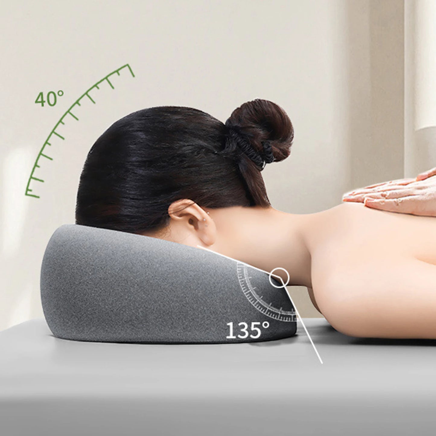 Breathable Face Down Massage Pillow