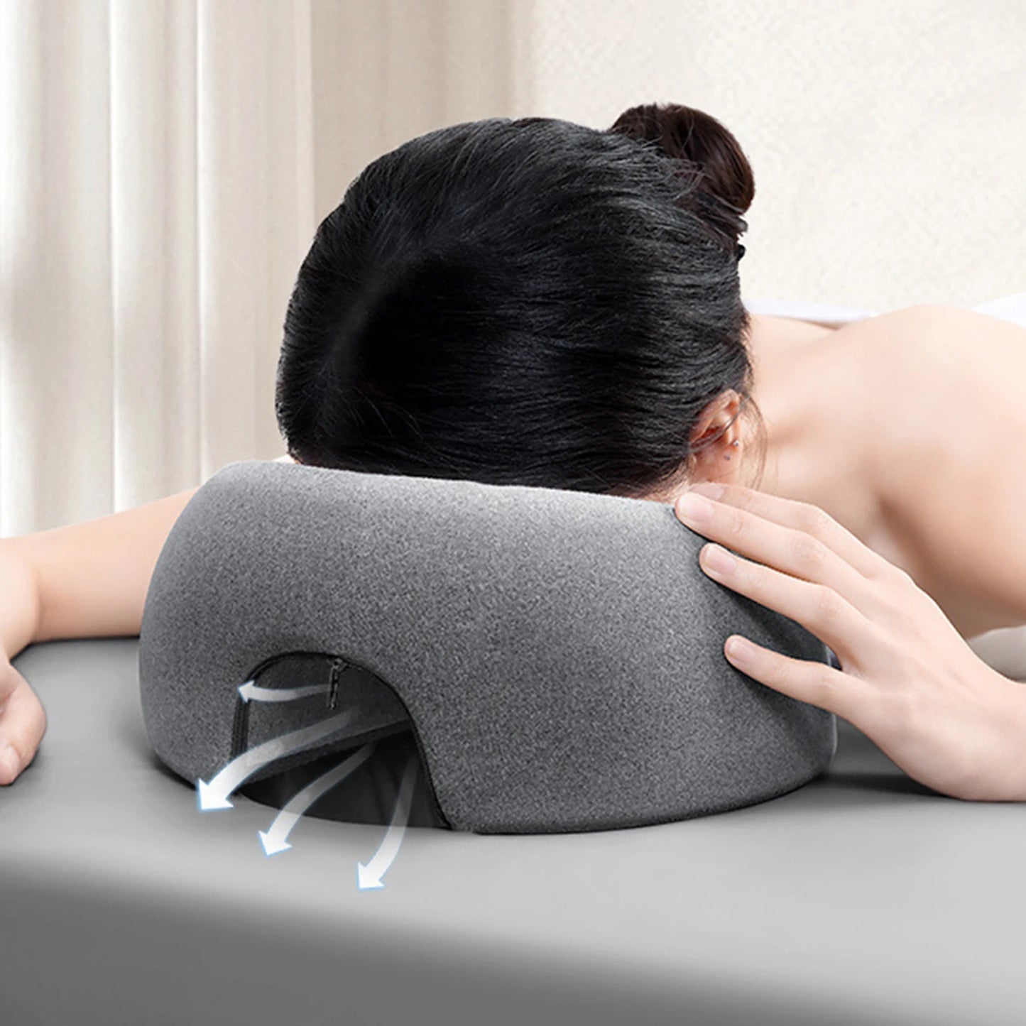 Breathable Face Down Massage Pillow